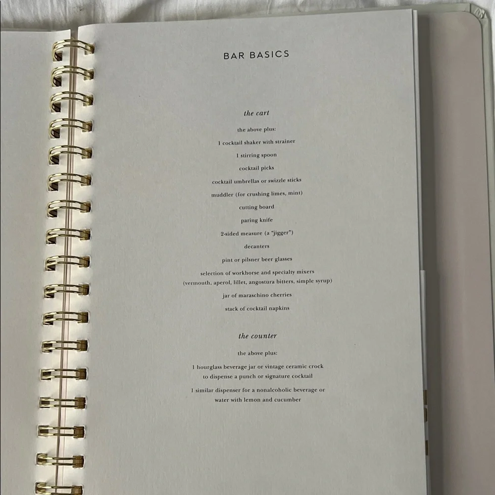 kate spade Cheers Planner with Gold Dots